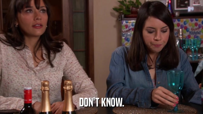 DON'T KNOW.  
