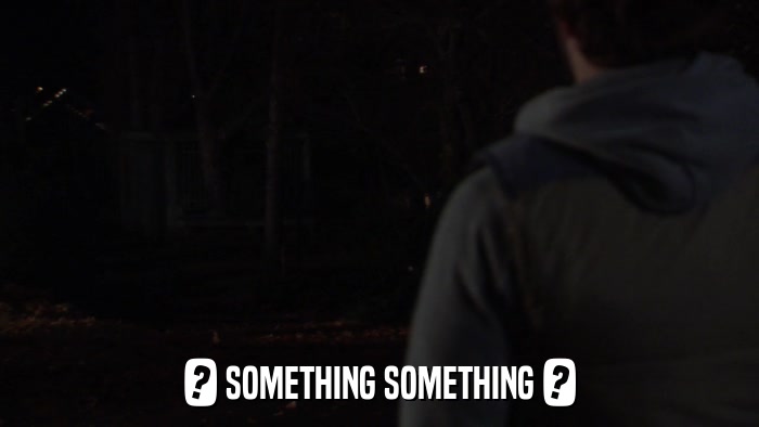 ? SOMETHING SOMETHING ?  