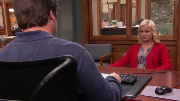 IT'S TIME, LESLIE.  