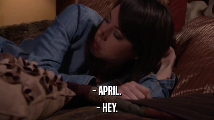 - APRIL. - HEY. 