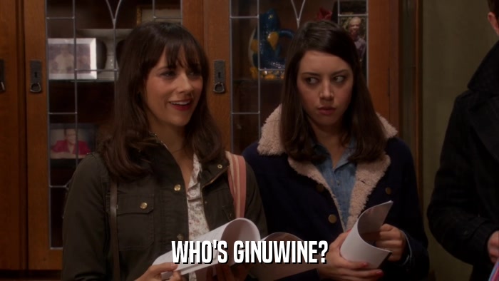 WHO'S GINUWINE?  