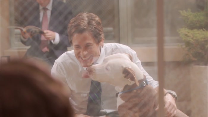- ANDY, HE'S KISSING ME. - AWW. 