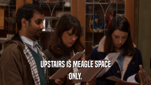 UPSTAIRS IS MEAGLE SPACE ONLY. 