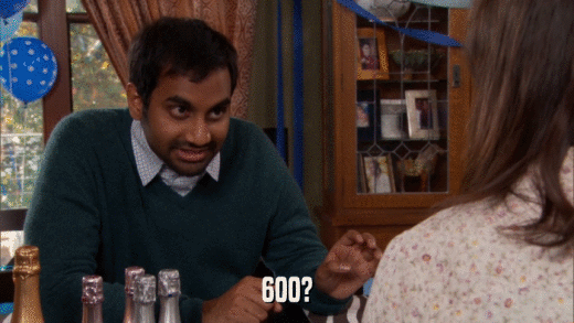 600?  