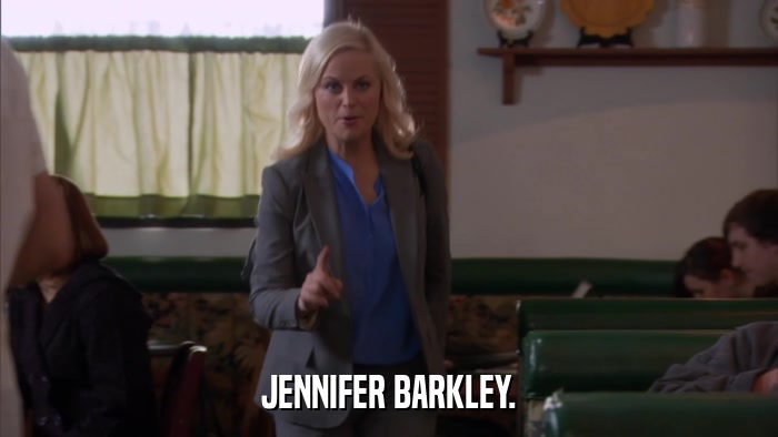 JENNIFER BARKLEY.  