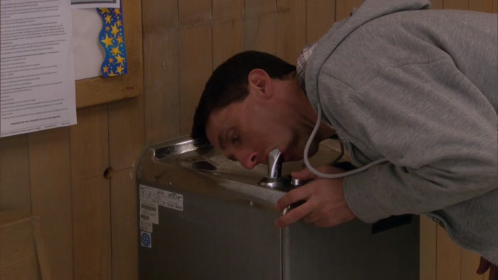 THEY PUT THEIR MOUTHS COMPLETELY OVER THE SPOUTS. 