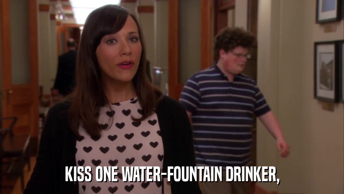 KISS ONE WATER-FOUNTAIN DRINKER,  