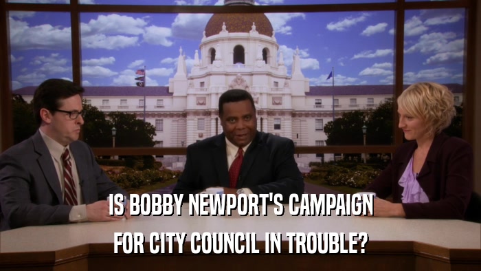 IS BOBBY NEWPORT'S CAMPAIGN FOR CITY COUNCIL IN TROUBLE? 