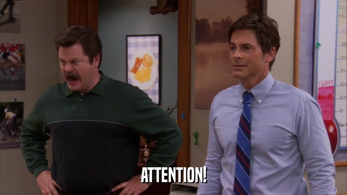 ATTENTION!  