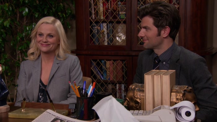 YOU HAVE THE SAME NAME, LESLIE. 
