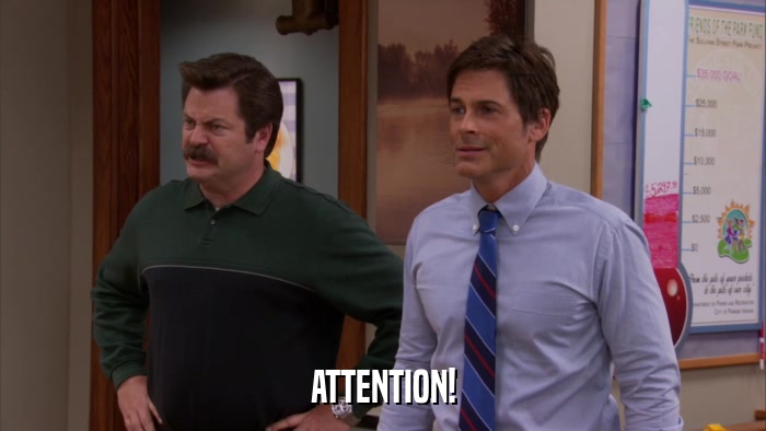 ATTENTION!  
