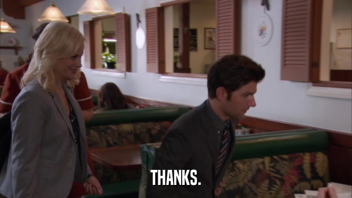 THANKS.  