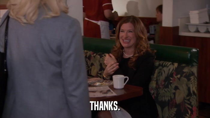 THANKS.  
