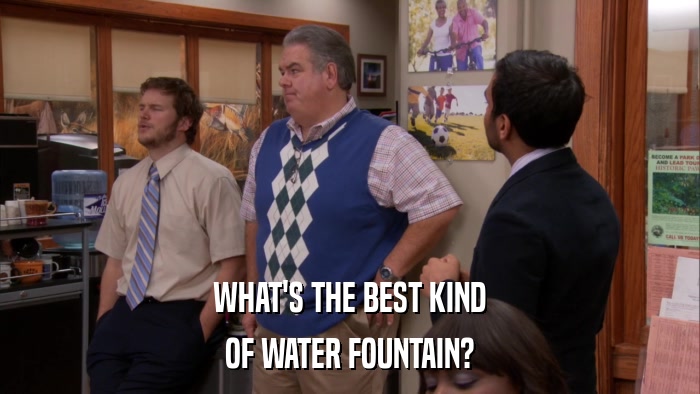 WHAT'S THE BEST KIND OF WATER FOUNTAIN? 