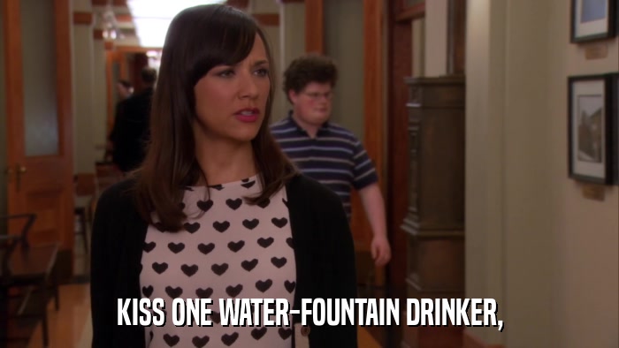 KISS ONE WATER-FOUNTAIN DRINKER,  