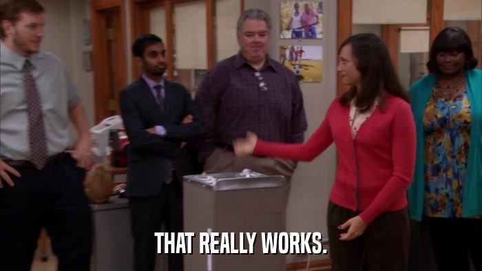 THAT REALLY WORKS.  