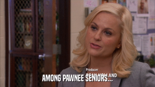 AMONG PAWNEE SENIORS...  