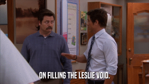 ON FILLING THE LESLIE VOID.  