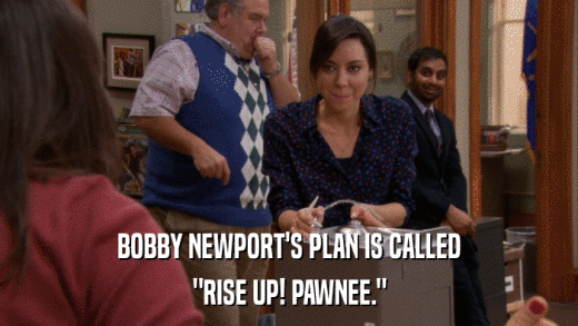 BOBBY NEWPORT'S PLAN IS CALLED 