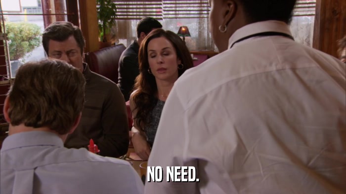 NO NEED.  