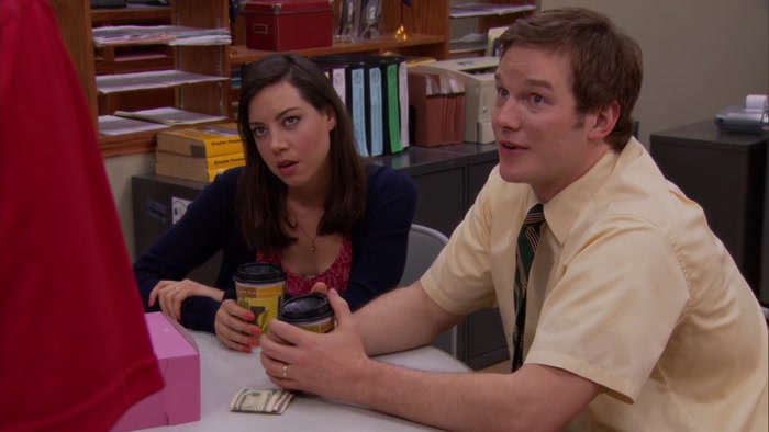 DUDE, RON...YOU HAVE TO TELL HIM WHAT HAPPENED. 