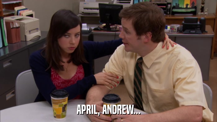 APRIL, ANDREW...  