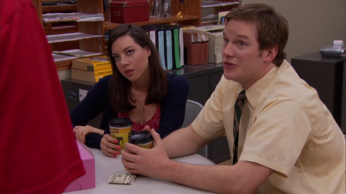 DUDE, RON...YOU HAVE TO TELL HIM WHAT HAPPENED. 