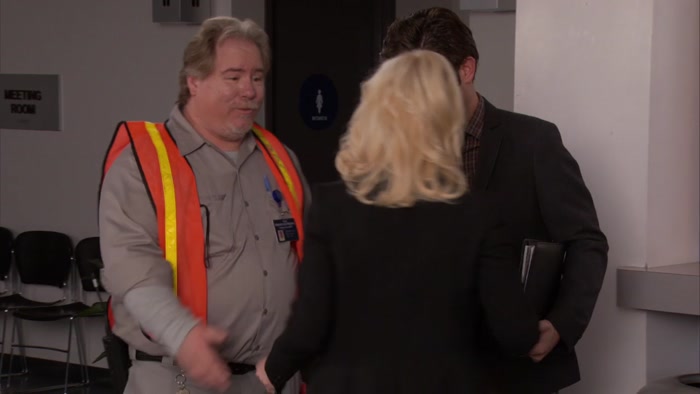 HEY, FOR LESLIE KNOPE, ANYTIME. 