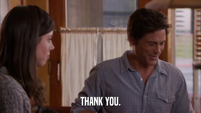 THANK YOU.  