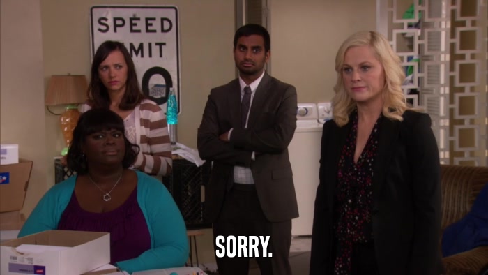 SORRY.  