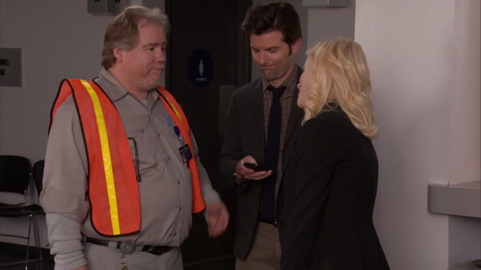THANKS, PAUL. HEY, YOU GOT THOSE NEW I.D. BADGES. 