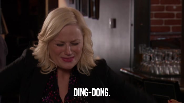 DING-DONG.  