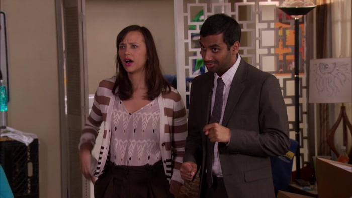 - OH! - ARE YOU HITTING ON LESLIE... 
