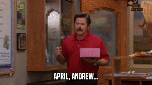 APRIL, ANDREW...  