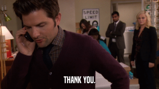 THANK YOU.  