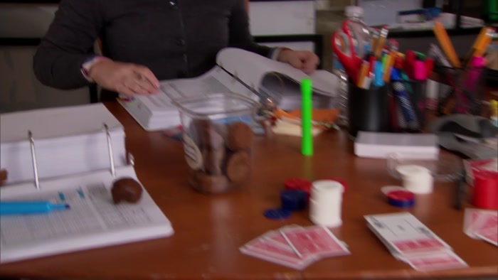 'CAUSE HE WANTED TO TRY TO HAVE THE DOGS PLAY POKER. 