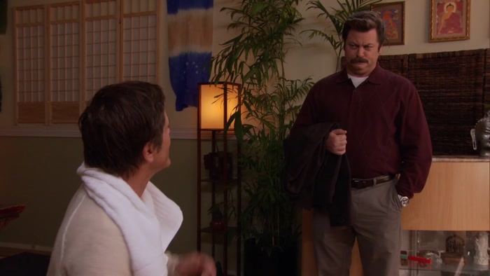RON, YOU'VE RADIATED MINDFULNESS. 