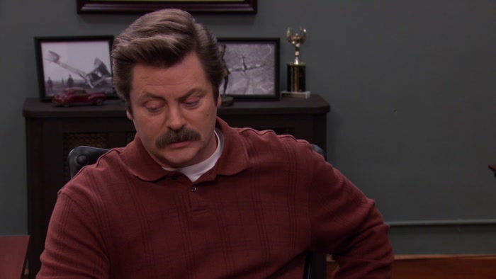 - I'M SO SO SORRY. - WELL, THAT IS DISAPPOINTING. 