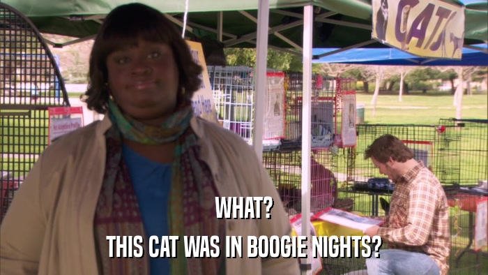 WHAT? THIS CAT WAS IN BOOGIE NIGHTS? 