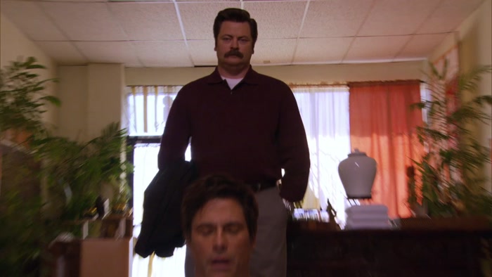 AND NO, I WAS NOT MEDITATING. 