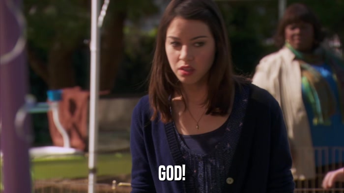 GOD!  