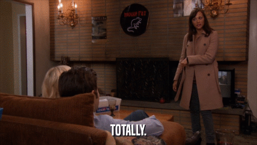 TOTALLY.  