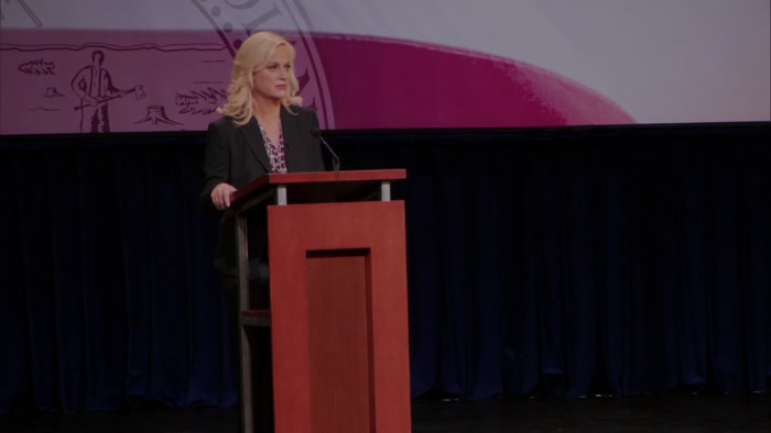I WILL MAKE SURE THAT NO ONE TAKES ADVANTAGE OF PAWNEE. 