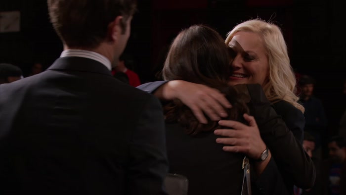 - OH, IT WAS AMAZING. - OH, THANK YOU. 