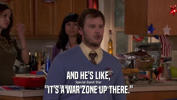 AND HE'S LIKE, 