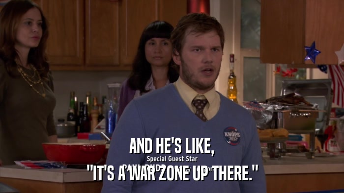 AND HE'S LIKE, 