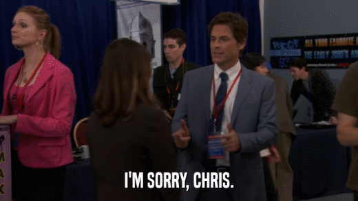 I'M SORRY, CHRIS.  