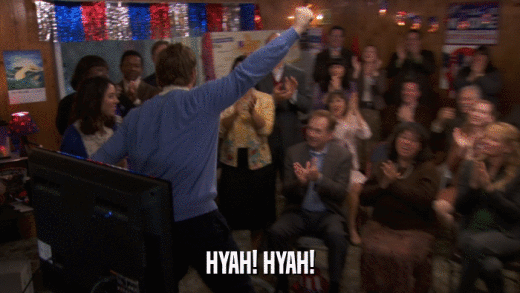 HYAH! HYAH!  