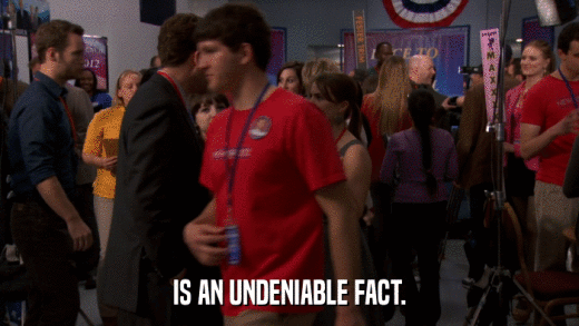IS AN UNDENIABLE FACT.  