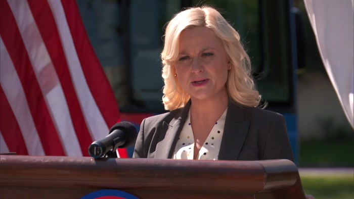 AND--AND TOGETHER WE CAN BUILD A BETTER PAWNEE. 